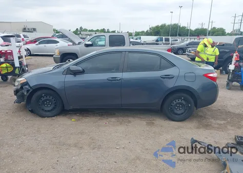 2015 Toyota Corolla Le из США, поврежденный, VIN 5YFBURHEXFP258087